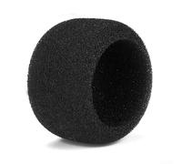 Pare-brise en mousse noire pour microphone SM57, housse en éponge sur mesure pour réduire le bruit du vent et les parasites, accessoire de filtre de micro