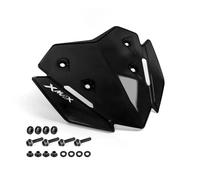 Pare-Brise Et Déflecteur pour Yamaha XMAX125 XMAX250 XMAX300 2023 2024 Xmax 125 250 300 Tech Max Pare-Brise Tuning Moto(Noir)