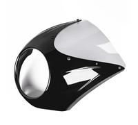Pare-Brise Et Déflecteurs Carénage De Phare Avant pour Moto pour B&MW R18 Classic 2020-2024, Protections De Phares, Accessoires(Noir,X-1)