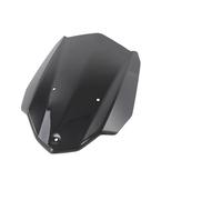 Pare-Brise et déflecteurs Couvercle De Phare De Moto, Couvercle De Tableau De Bord De Pare-Brise, Carénage for Yamaha MT 03 2016-2019 Rallonge De Pare Brise(Black)