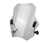 Pare-Brise et déflecteurs Déflecteur De Pare-Brise for Moto Yamaha MT07 MT09 Réduit La Résistance Au Vent Augmente Le Contrôle Rallonge De Pare Brise(Transparent)