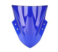 Pare-Brise Et Déflecteurs Pare-Brise Double Bulle pour Moto pour K&awasaki pour Ninja 300 EX300R EX 300R 2013-2020 Carénage Avant Et Pare-Brise(Bleu)
