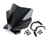 Pare-Brise Et Déflecteurs Pare-Brise Moto pour Ducati Monster 797 821 1200 1200S 1200R 2014-2020. Protection Pare-Brise Avant.(Fumée)