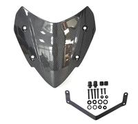 Pare-Brise Et Déflecteurs Pare-Brise Sport pour Moto pour Y&amaha Tricity 300, Pare-Brise, Déflecteurs, Accessoires(Carbone)