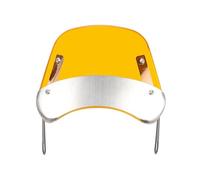 Pare-Brise et déflecteurs pour Suzuki pour Goose 350 pour Bandit 250 8 Styles 6,5"-9,45" Phare Moto Pare-Brise Déflecteur Vent Pare-Brise Moto Pare-Brise(Yellow A Style)