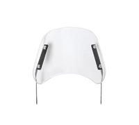 Pare-Brise et déflecteurs pour Suzuki pour Goose 350 pour Bandit 250 8 Styles 6,5"-9,45" Phare Moto Pare-Brise Déflecteur Vent Pare-Brise Moto Pare-Brise(White B Style)