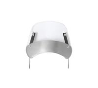 Pare-Brise et déflecteurs pour Suzuki pour Wolf 250 pour ST250 8 Styles 6,5"-9,45" Phare Moto Pare-Brise Déflecteur Vent Pare-Brise Moto Pare-Brise(White A Style)