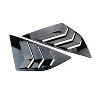 Pare-Brise Fenêtre Arrière Volet Latéral Couvercle Bouche pour F&ord pour Focus Hatchback 2012-2018(Noir Brillant)