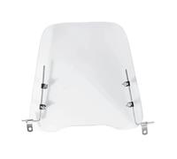 Pare-Brise Flyscreen Déflecteur De Vent Froid pour Moto, 3mm D'épaisseur, Plaque PC Transparente, Pare-Brise De Scooter