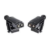 Pare Brise Gicleur Compatible Avec Citroen Pour Berlingo 1996-2001 2002 2003 2004 2005 2006 2007 2008 2009 2 Pièces Buse De Jet De Lave-glace Avant Pulvérisée Liquide Capot 6438A0