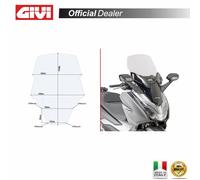 Pare-brise GIVI D1166ST 58x44,5CM Transparent Prêt à monter Force 300 2019