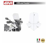 GIVI D1171ST Pare-Brise Haut HONDA CB 500 X 2019-2021