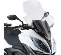 Pare-brise Givi D295STG transparent, 800 mm x 660 mm pour Kymco Xciting R 300i-500i (09>14) avec ABE