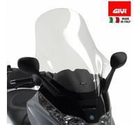 Givi Pare‑brise D500ST Clair pour Piaggio X8 (2004-2010) et X‑Evo (2007-2011)
