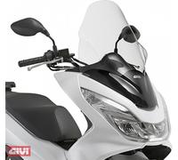 Pare-brise GiVi transparent 630 x 435mm avec ABE pour Honda PCX