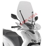 GIVI BULLE INCOLORE HONDA SH125/150/350 '20 ET NIU MQI GT ET SUPER SOCO CUX '21 (D1181ST)