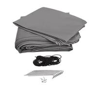 Pare-Brise Jupe de caravane pour auvent de 7 m de long x 50 cm de profondeur avec cache-roues et ventouses pour camping-car Pare Soleil Voiture