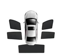 Pare-Brise magnétique pour Jeep pour Grand pour Cherokee WJ WG MK2 2000-2004, Protection UV Pare-Soleil Intérieur Visières(2pcs Small Window)