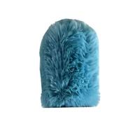 Pare-brise micro personnalisable pour micro 658, bleu | La mousse souple réduit le bruit du vent et des éclats lors d'une utilisation en extérieur, des voix off et des