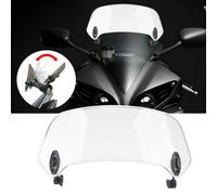 Pare-brise Moto Clip Réglable Sur Pare-brise Déflecteur Universel Pour Moto