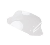 pare-brise moto Couvercle Pare-brise Avant Ondulé 12 ", Déflecteur Vent Modifié Moto Pour Harley Street Glide FLHX Ultra FLHXU FLHXSE 2023-UP double bulle fumé claire(Clear)