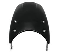 Pare Brise Moto Déflecteur De Vent Pare-Brise Moto Carénage pour Ducati Scrambler Accélérateur Complet 2015 - 2019 Icon Mach 2.0 2018(Black)