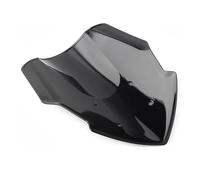 Pare Brise Moto For MT07 MT-07 MT 07 2018-2019 2020 For FZ07 FZ-07 Screen Double Bubble Windshield Deflector Protector WindScreen Motorcycle Déflecteur Pare-Brise(Zwart)