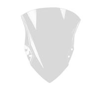 Pare Brise Moto Pare-brise double bulle noir transparent pour moto, pour NINJA 400, NINJA400, EX400, Ninja250 2018-2023, 2021, 2020 Airflow Déflecteur(Light Smoke)