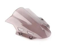 Pare Brise Moto Pare-brise Pour Suzuki GSX250R 2017 2018 2019 2020 2021 2022 2023 2024 Pour GSX 250R Pare-brise Pour GSXR 250 R Double Bubble Déflecteur Pare-Brise(Smoke)