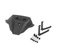 Pare-Brise Moto pour 990 pour 990 990DUKE 2024 2025 Pare-Brise Avant Pare-Brise Sport Déflecteur De Vent Visière Kit De Support D'écran Pare Brise Avant Moto(Dark Gray)