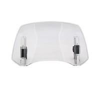 Pare Brise Moto pour BMW pour F750GS pour F850GS pour G310GS pour G310R pour F800R Extension Pare-Brise Moto Déflecteur Becquet Réglable(Transparent)