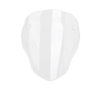 Pare-Brise Moto pour BMW R1300GS Déflecteurs d'air Fumés Noirs Transparents Et Déflecteurs d'air Extension De Becquet(Transparent)