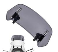 Pare Brise Moto pour Ducati Panigale V2 2020 2021 2022 2023 2024 2025 2026, Extension Pare-Brise Moto, Moto Clips Réglable Pare Brise Vent Déflecteur de Vent de Spoiler,280mm×120mm Bsmoke