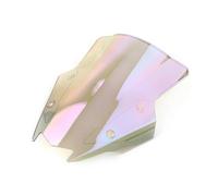 Pare-Brise Moto pour Kawasaki Z1000SX pour Ninja Z1000 SX 2020 2021 2022, Double Bulle De Protection Anti-Vent Pare-Brise Déflecteurs(Iridium Blanc)