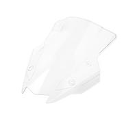 Pare-Brise Moto pour Kawasaki Z1000SX pour Ninja Z1000 SX 2020 2021 2022, Double Bulle De Protection Anti-Vent Pare-Brise Déflecteurs(Clair)