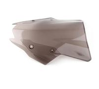 Pare-Brise Moto pour Kawasaki Z1000SX pour Ninja Z1000 SX 2020 2021 2022, Double Bulle De Protection Anti-Vent Pare-Brise Déflecteurs(Fumée)