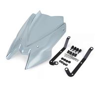 Pare-Brise Moto pour Kawasaki Z650 Z 650 2020-2025 Protections De Pare-Brise Avant Pare-Brise Déflecteurs(Légère fumée)
