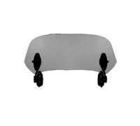 Pare-brise Moto Pour Ninja 400 Z900 Z1000 ER6F KLR 650 Extension De Pare-brise De Moto(S Grey)