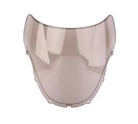 Pare-Brise Moto pour pour CBR600RR pour CBR 600 RR F4 1999-2000 pour CBRF4, Double Bulle De Protection Anti-Vent Pare-Brise Déflecteurs(Fumée)