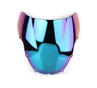 Pare-Brise Moto pour pour CBR600RR pour CBR 600 RR F4 1999-2000 pour CBRF4, Double Bulle De Protection Anti-Vent Pare-Brise Déflecteurs(Iridium)