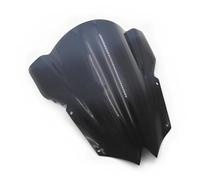 Pare-Brise Moto pour R6 2008-2016 Déflecteurs d'air Fumés, Dégradé De Points Noirs, Extension De Carénage Extension De Becquet(Fumée Noire)