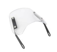 Pare Brise Moto pour Suzuki Phare De 5 À 7 Pouces Déflecteur De Vent Universel pour Pare-Brise De Moto Saute Vent Moto(Transparent)