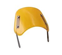 Pare-Brise Moto pour Suzuki pour SV1000 pour SV400 pour GS750E pour Bandit 250 pour 6.5 "-9.45" Phare Moto Pare-Brise Déflecteur Vent Pare-Brise Déflecteur(A Set Yellow)