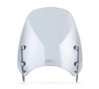 Pare-brise Moto Pour Triumph Pour Thruxton 900 Pour Bonneville T100 T120 Moto Pare-brise Carénage Déflecteur De Vent(GRIS)