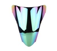 Pare-Brise Moto pour VFR800 VFR 800 2002-2012, Double Bulle, Protection Anti-Vent, Accessoires Pare-Brise Déflecteurs(Iridium)