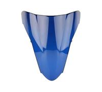 Pare-Brise Moto pour VFR800 VFR 800 2002-2012, Double Bulle, Protection Anti-Vent, Accessoires Pare-Brise Déflecteurs(Bleu)