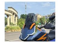 Pare-Brise Moto pour ZONTES pour 703F 703 F 703-F Moto Modifié Pare-Brise Pare-Brise Avant Protection De Poitrine Coupe-Vent Imperméable Panneau Déflecteur Pare Brise Avant Moto(A Grey 37cm)
