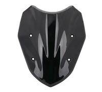 Pare-Brise Naked pour BMW pour S1000XR S 1000 XR 1000XR 2014 2015 2016 2017 2018 2019 Déflecteurs De Pare-Brise À Double Bulle Anti-Buffletage(Black)
