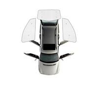 Pare-Brise Pare-brise Intégral Pour Jeep Pour Cherokee KL 2014-2020, Pare-soleil Pour Voiture 2018-2019 Soleil Voiture(Rear sunshades)