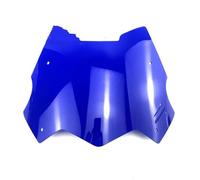 Pare-Brise Pare-Brise Moto pour Yamaha TMAX 530 TMAX 560 2017-2022 Kit Pare-Brise Aluminium, Déflecteurs, Carénage, Pare-Brise Extension Déflecteurs(Bleu)